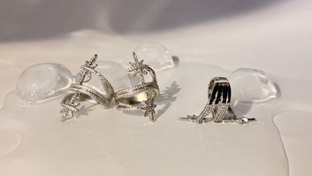 Celestial Star Statement Ring | Silver Stainless Steel