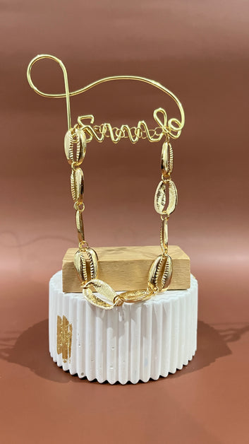 Foiled gold chain