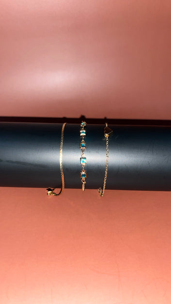 Blue diamond set