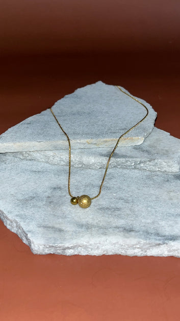 Gold beads